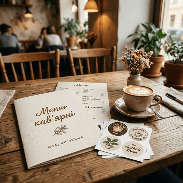 Оновлення упаковки та промоматеріалів для HoReCa