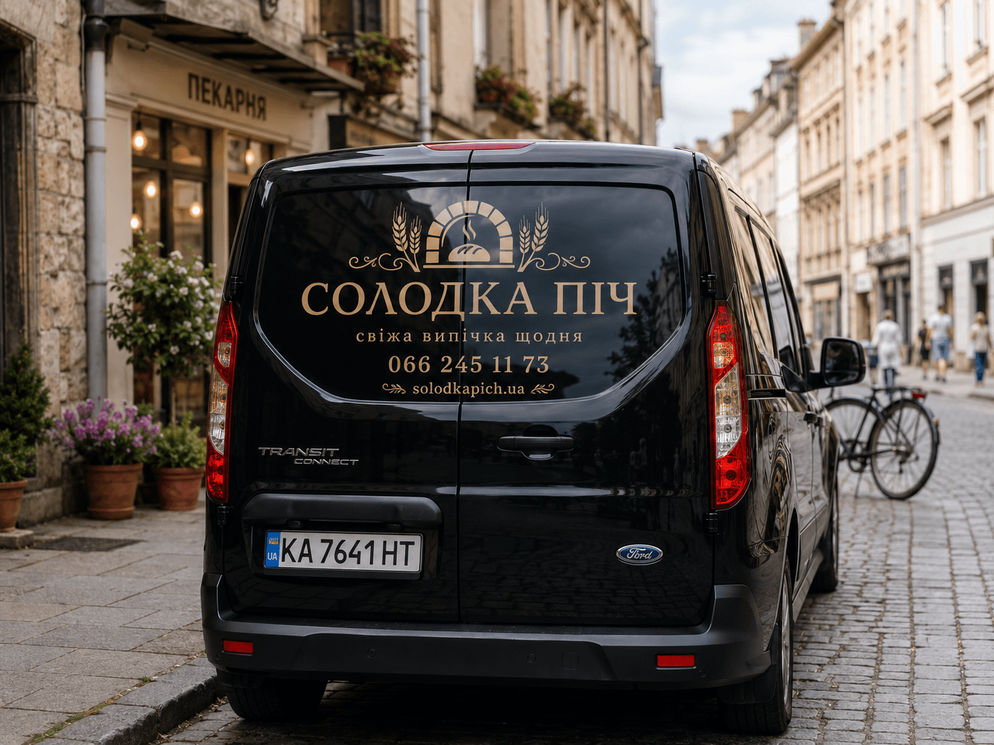 Брендування комерційного транспорту вініловою плівкою